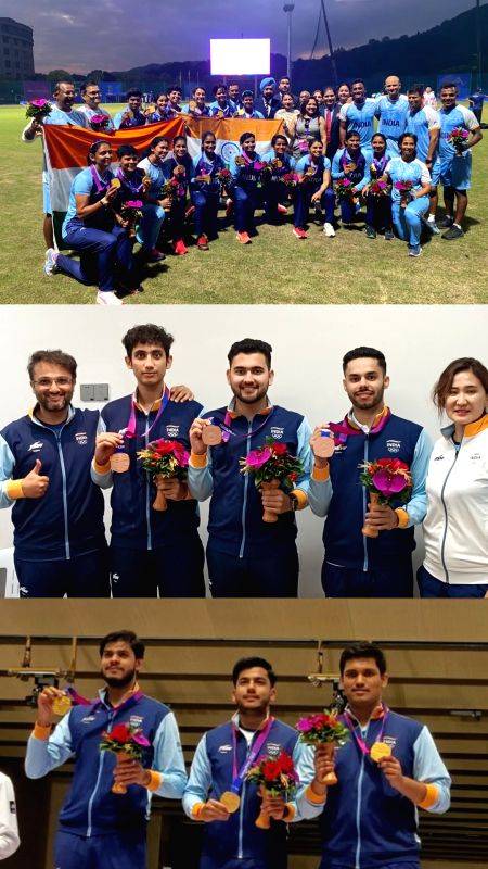 Asian Games: Women cricketers bag gold in maiden attempt; rifle shooters set world record as India rise to 6th in table - Vimarsana News