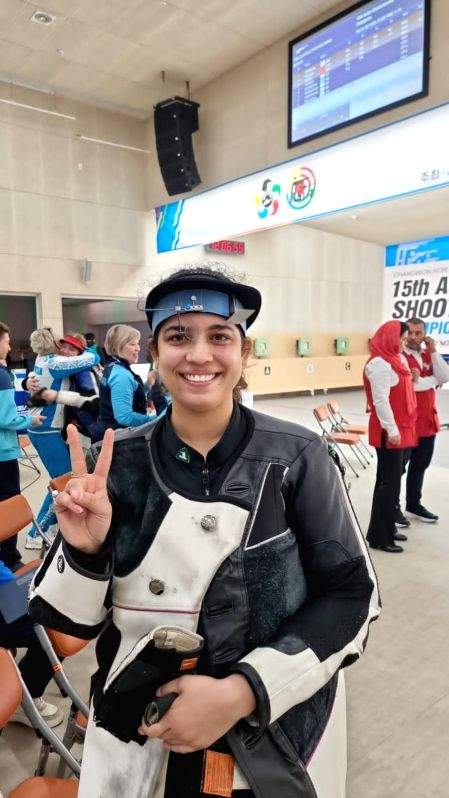 Asian Shooting C'ships: Shriyanka Sadangi wins India's quota number 13 with fourth place finish in 50m rifle 3P event - Vimarsana News