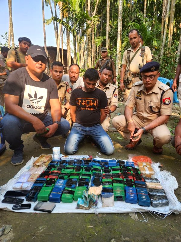 Assam police seize drugs valued at Rs 10cr; arrest 2 - Vimarsana News