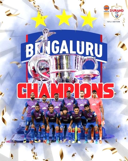 Bengaluru FC defeat Mumbai City 2-1, win maiden Durand Cup title - Vimarsana News