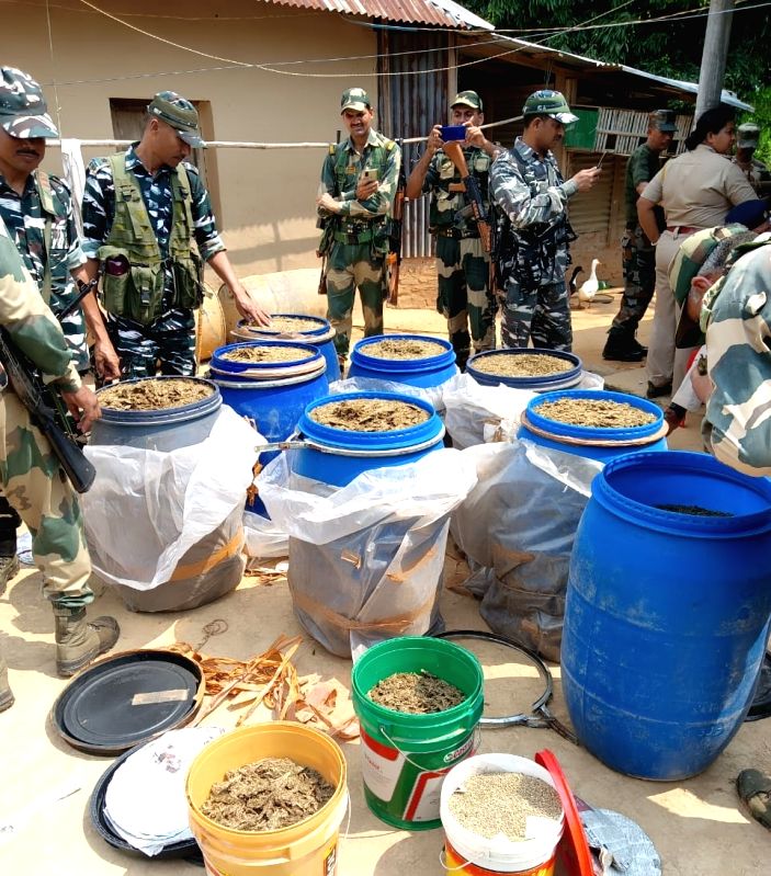 BSF recovers huge cache of narcotics in Tripura - Vimarsana News