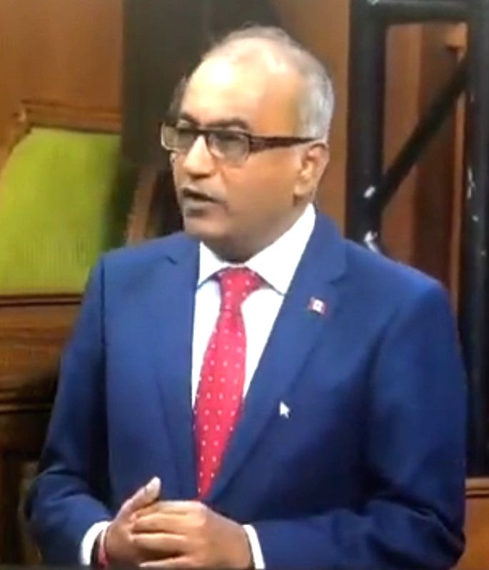 India-born Canadaian MP flays temple defacing in Mississauga - Vimarsana News