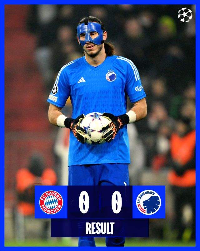 Copenhagen hold wasteful Bayern in UEFA Champions League - Vimarsana News