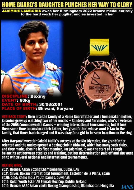 CWG 2022: Nitu, Amit, Nikhat storm into finals; Jaismine takes bronze after losing semifinal (Ld) - Vimarsana News