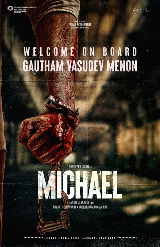 Gautham Menon teams up with Sandeep Kishan for upcoming pan-India movie 'Michael' - Vimarsana News