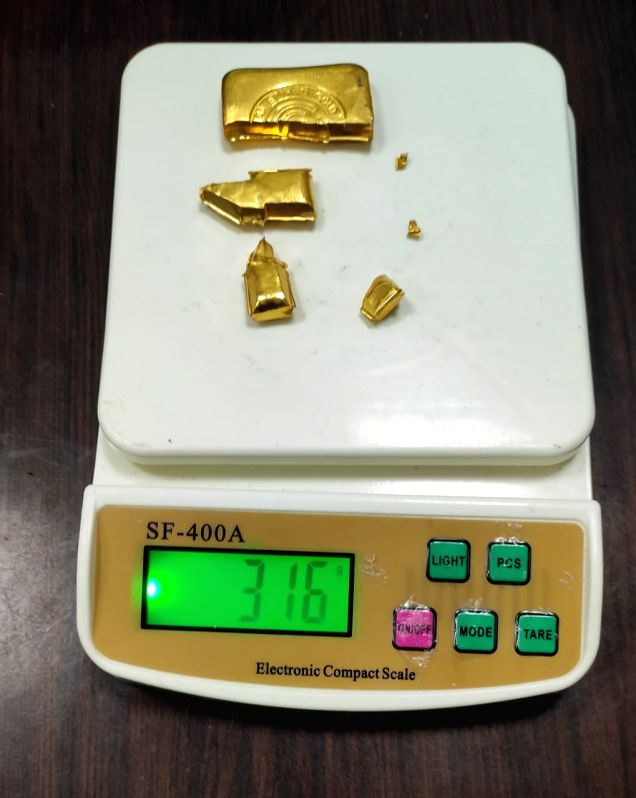 Gold seized from passenger at Hyderabad Airport - Vimarsana News