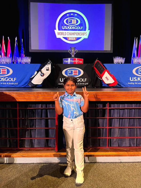 Golf: Vedika leaps into T-4 at US Kids World Champs, four Indians finish in Top-6 - Vimarsana News