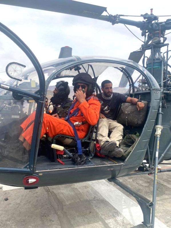 IAF rescues Israeli national in Ladakh - Vimarsana News