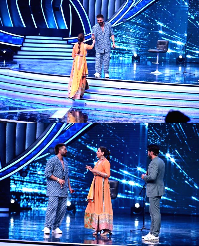 'IBD 3': Sonali Bendre offers rose to Harrdy Sandhu as he croons 'Soch' - Vimarsana News