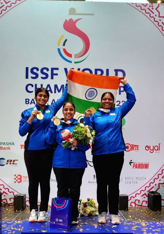 India conclude with six golds at Baku Shooting Worlds - Vimarsana News