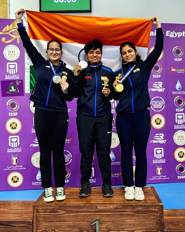 India win two more medals at Cairo Rifle/Pistol World Championship - Vimarsana News