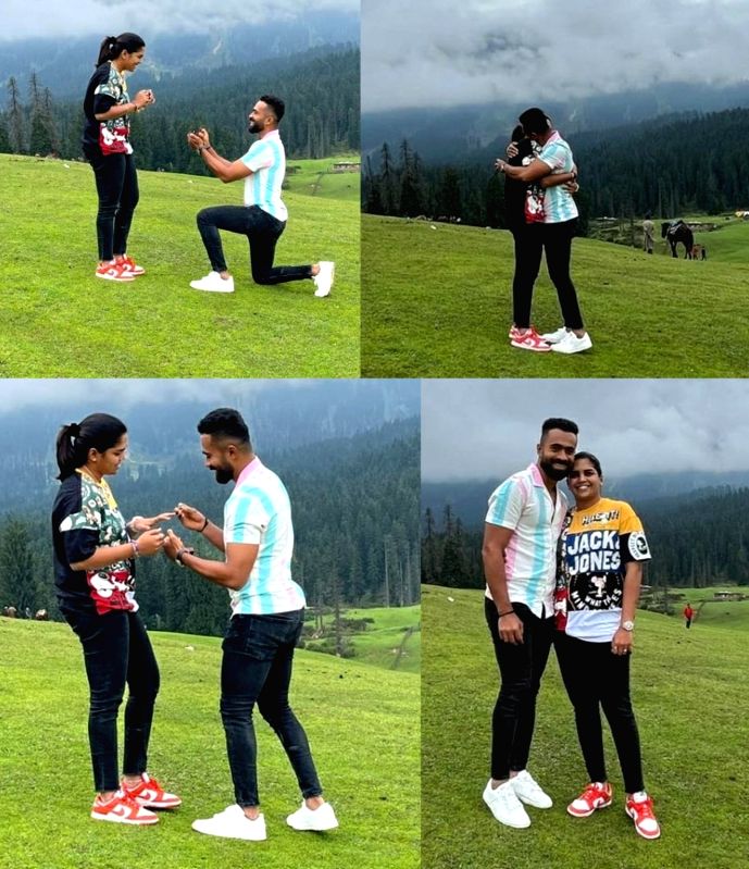 Indian cricketer Veda Krishnamurthy to get engaged, proposal photos go viral - Vimarsana News