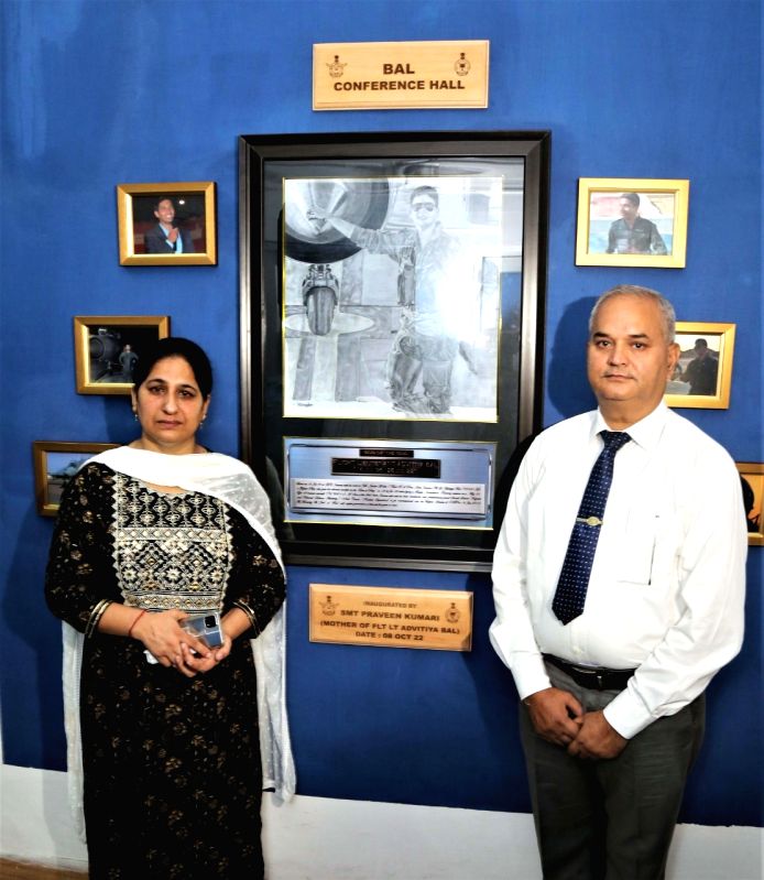 Jammu Air Force station conference hall dedicated to Flt Lt Advitiya Bal - Vimarsana News
