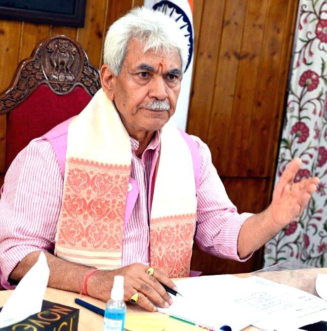 J&K L-G receives 'Amrit Kalash' from all blocks & municipal bodies of Kashmir - Vimarsana News