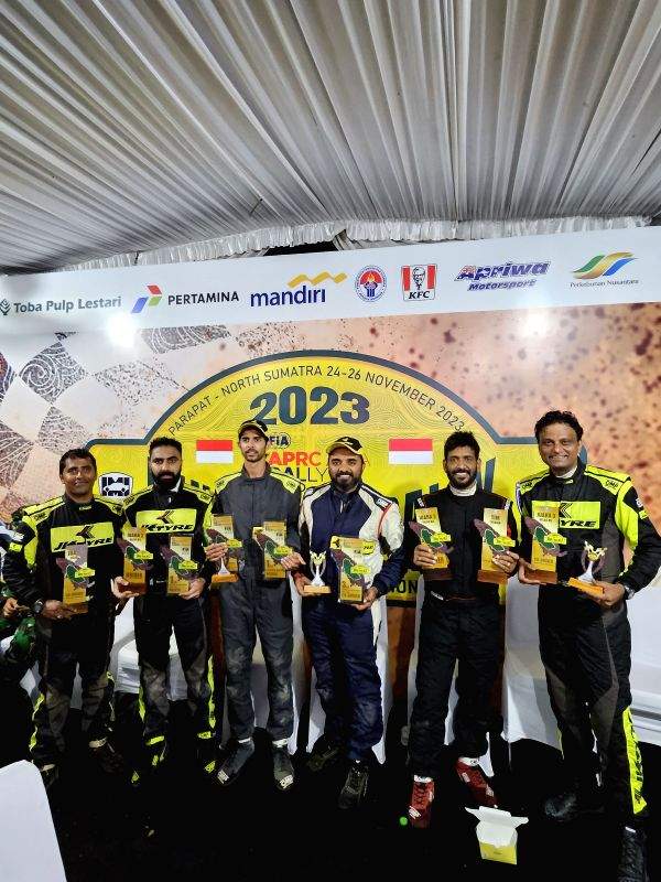 JK Tyre Motorsport drivers excel at the Asia Pacific Rally Championship in Indonesia - Vimarsana News