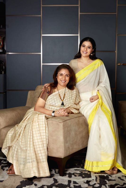 Kajol, Revathi seek blessings from Goddess Durga for their film 'Salaam Venky' - Vimarsana News