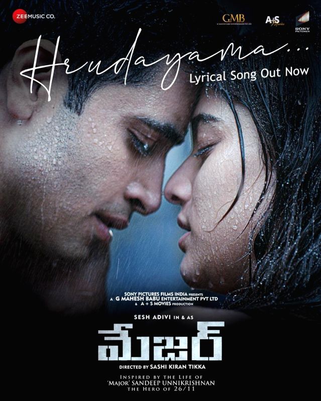 Mahesh Babu, Dulquer drop first single from Adivi Sesh's 'Major' - Vimarsana News