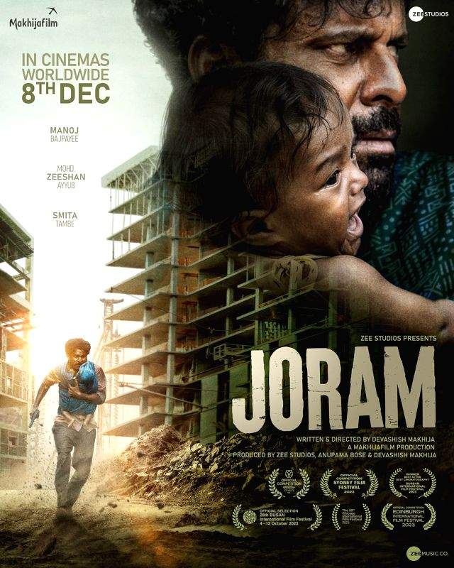 Screenplay of Manoj Bajpayee-starrer 'Joram' acquired by Oscar library for core collection - Vimarsana News