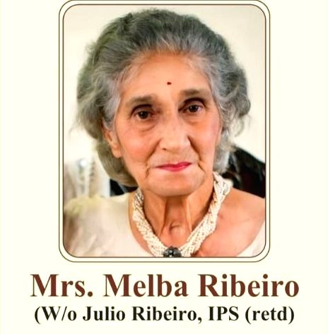 Former top cop Julio Ribeiro's wife passes away - Vimarsana News