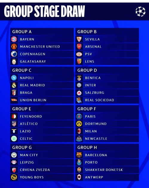 Mixed feelings for German clubs after UEFA Champions League draw(Analysis) - Vimarsana News