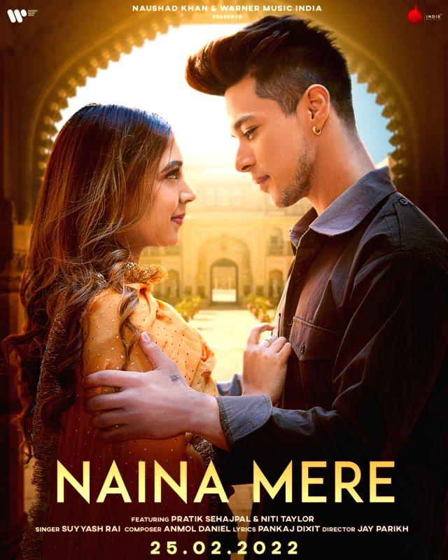 Pratik Sehajpal shares his shooting experience for romantic track 'Naina Mere' - Vimarsana News