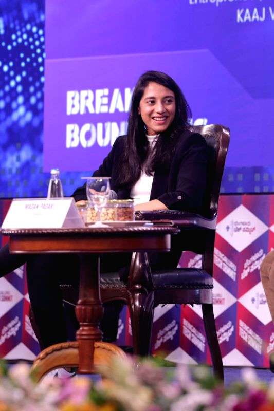 Never forget why you started doing what you love: Smriti Mandhana at B'luru Tech Summit - Vimarsana News