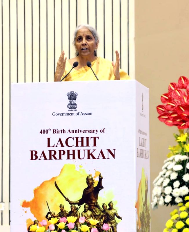 Sitharaman inaugurates 400th birth anniv celebration of Lachit Borphukan - Vimarsana News