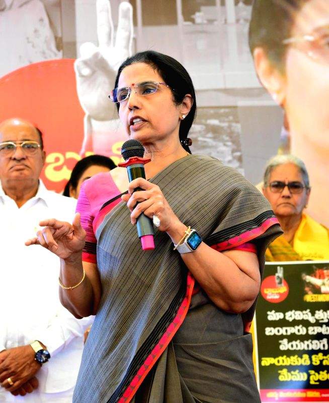 Not a single evidence produced, says Chandrababu Naidu's wife Bhuvaneswari - Vimarsana News