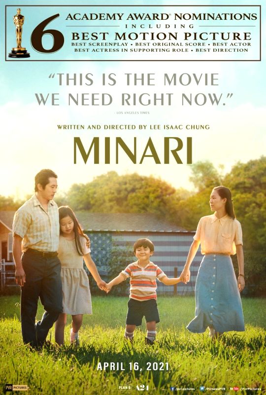 Oscar-nominated film 'Minari' in Indian theatres on April 16 - Vimarsana News