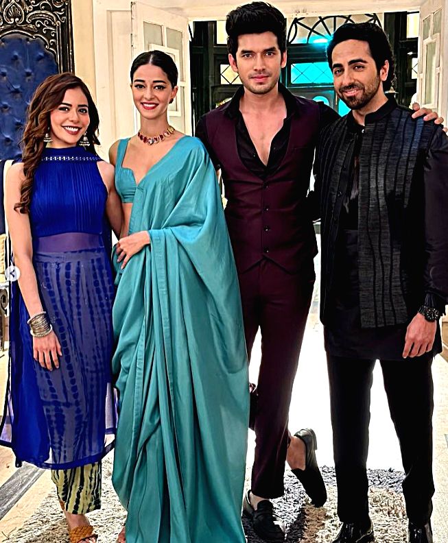 Sana Sayyad shares her joy over shooting with Ayushmann, Ananya - Vimarsana News
