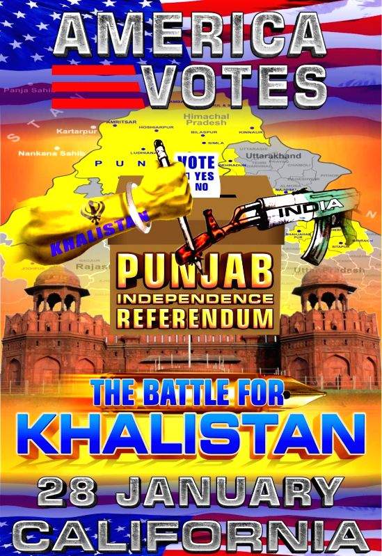 SFJ declares US phase of Khalistan referendum beginning Jan 28 - Vimarsana News