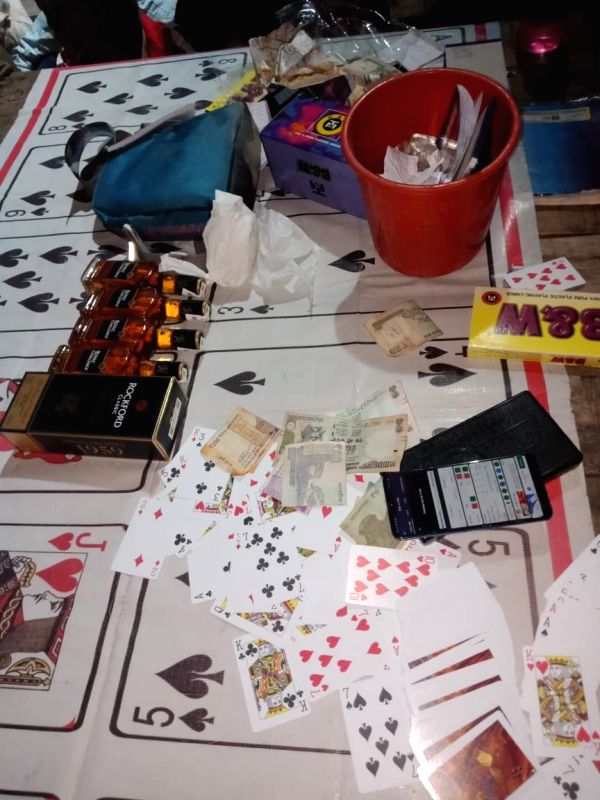 Lodhi Colony SHO shifted out after 17 arrested for gambling - Vimarsana News