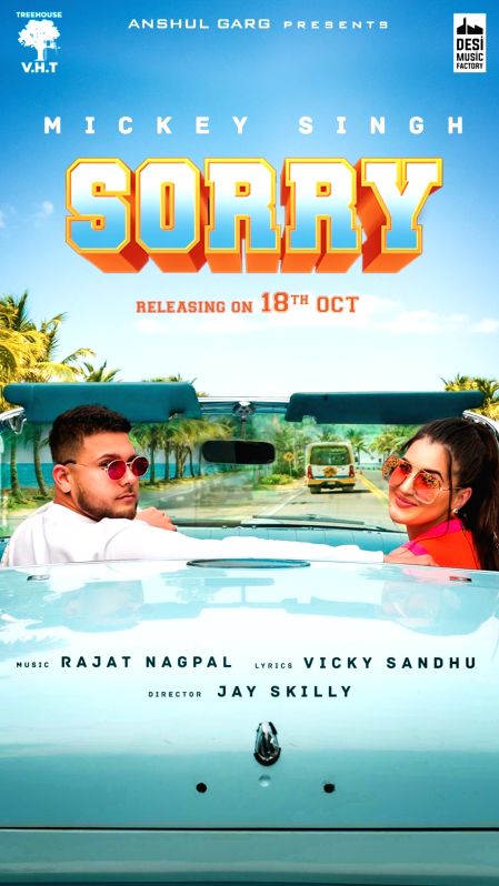 Mickey Singh's new song 'Sorry' is out - Vimarsana News