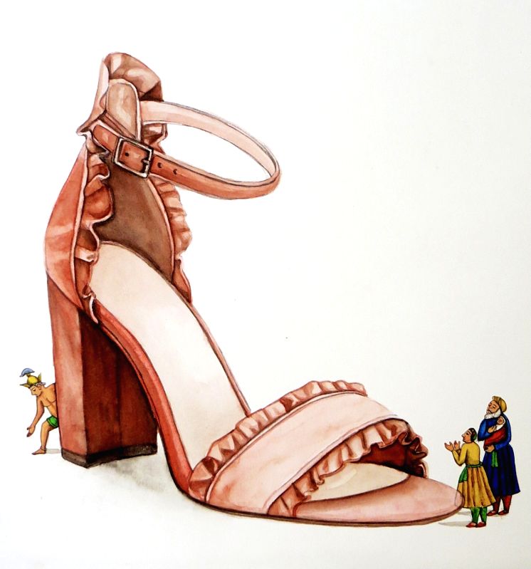 Stilettos, miniature figures come alive in this unique art exhibition - Vimarsana News
