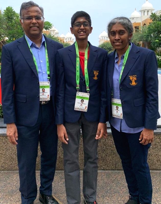 Mother-son duo from TN playing for Hong Kong in Chess Olympiad - Vimarsana News