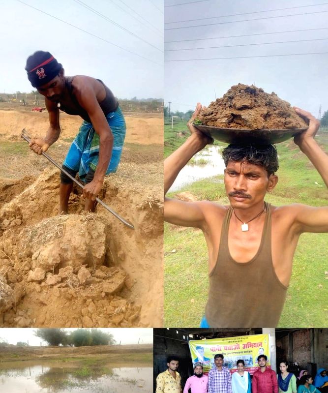 Jharkhand's water warrior takes 5 yrs to single-handedly construct village pond - Vimarsana News