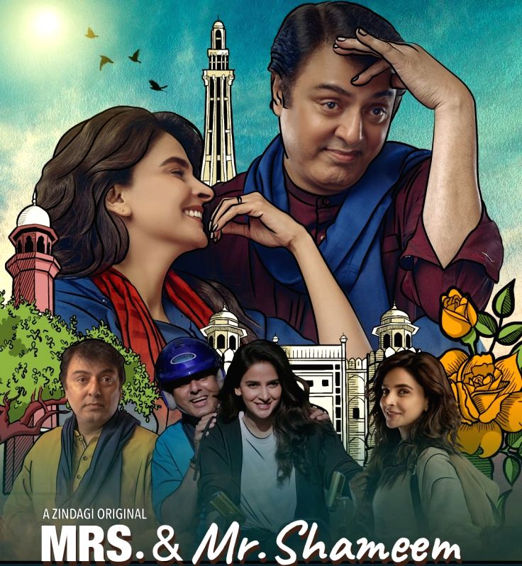 Trailer of Pak show 'Mrs & Mr Shameem' shows love story graduating from platonic bond - Vimarsana News