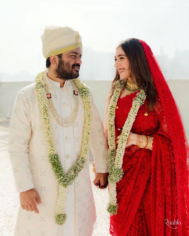Varun Kumar, Maanvi Gagroo are pronounced man and wife - Vimarsana News