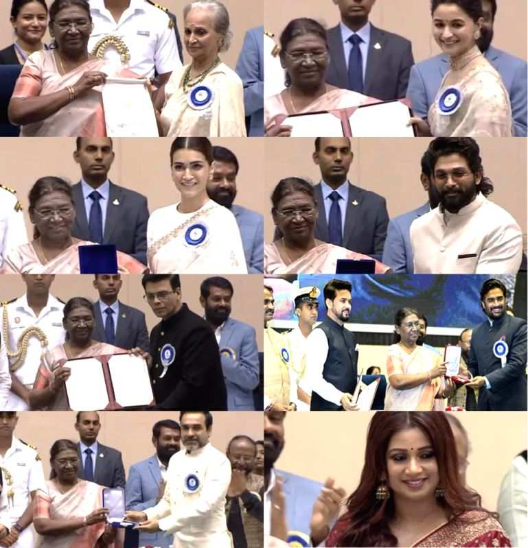 Waheeda Rehman, Alia, Allu Arjun headline 69th National Film Awards - Vimarsana News