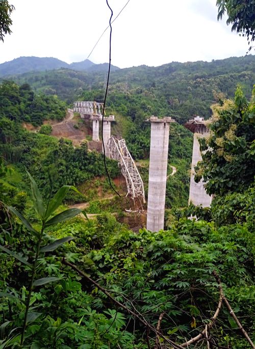 War of words in Bengal over death of workers from state in Mizoram rail-bridge collapse - Vimarsana News