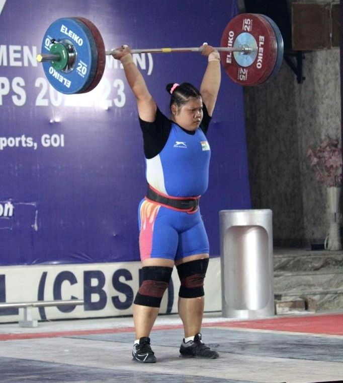 Weightlifter Martina Devi eyes creating more National Records at KIYG - Vimarsana News