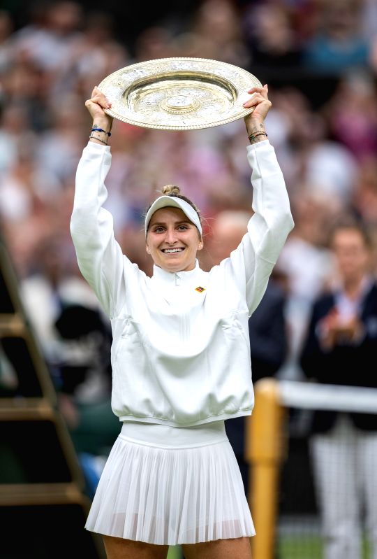 Wimbledon: Unseeded Vondrousova stuns Jabeur to win first Grand Slam title - Vimarsana News
