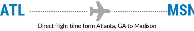 ATL to MSN