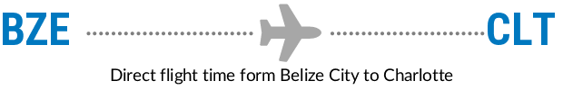 BZE to CLT