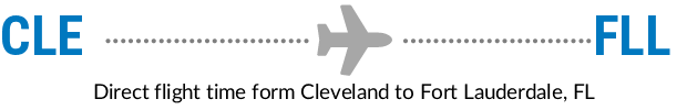 CLE to FLL