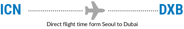 ICN to DXB