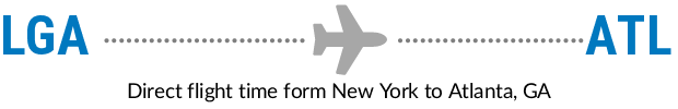 LGA to ATL