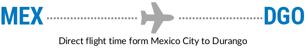 MEX to DGO