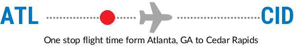 ATL to CID