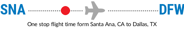 SNA to DFW